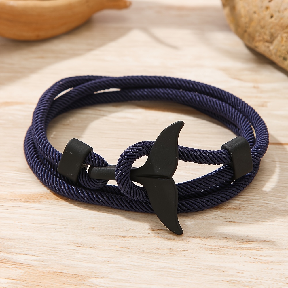 Nautical Style Ocean Series Braided Rope Bracelet